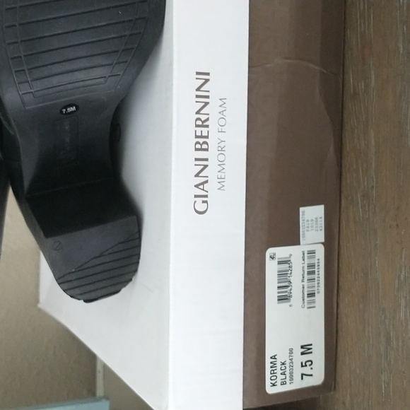 Giani Bernini Black Memory Foam Boots - Picture 8 of 8